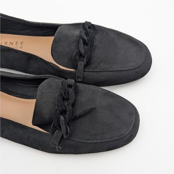 Journee Collection Cordell Slip On Loafer Flats Women's Black Size US12 - Picture 11 of 11